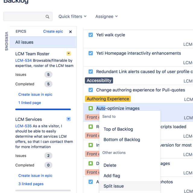Epics, Stories, Tasks, Subtasks… in Various Tools of Choice Last Call